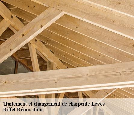 Traitement et changement de charpente  leves-28300 Riffet Rénovation