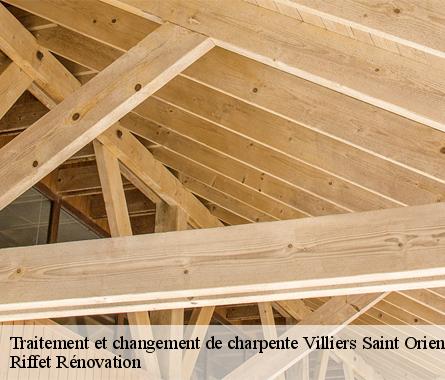 Traitement et changement de charpente  villiers-saint-orien-28800 Riffet Rénovation